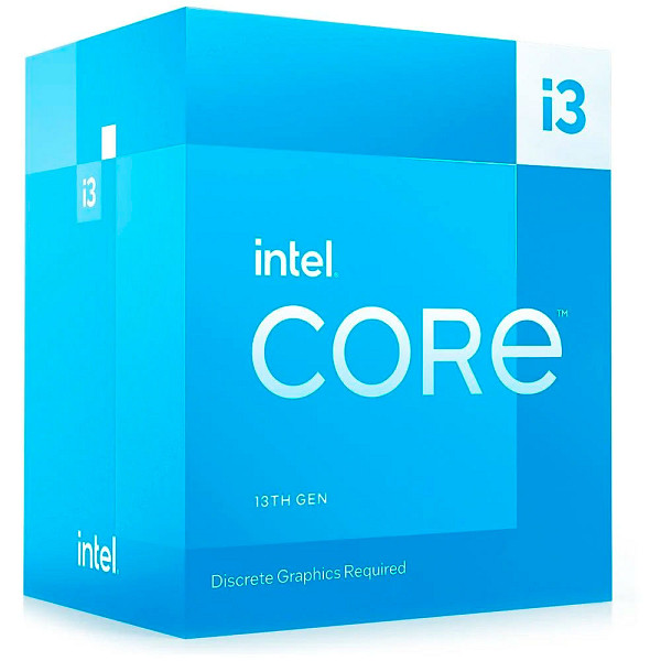 Processador Intel Core i3-13100F, 4.5GHz Max Turbo, Cache 12MB, 4 Núcleos, 8 Threads, LGA 1700 - BX8071513100F Processador Intel Core i3-13100F, 4.5GHz Max Turbo, Cache 12MB, 4 Núcleos, 8 Threads, LGA 1700 - BX8071513100F