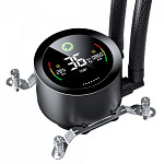 Water Cooler Gamemax IceBurg 360N2 Digital BK, ARGB, 360mm, Intel-AMD, Preto