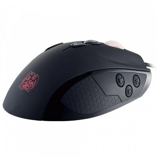 Mouse Thermaltake Gamer Volos Laser USB 14 Botões 8200 dpi MO-VLS-WDLOBK-01