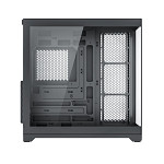 Gabinete Gamer VINGAR Misterium Mid Tower S/Fan, Vidro Temperado, USB-C, Suporte ATX, Preto