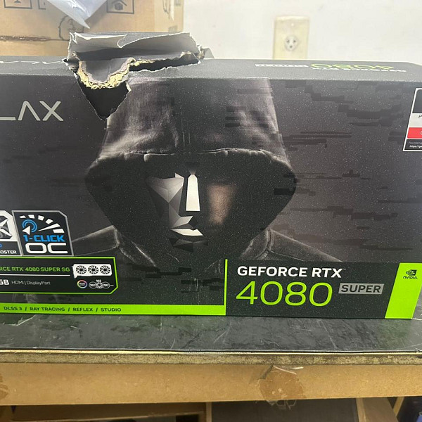 Placa de Vídeo RTX 4080 SUPER SG 1-Click OC GALAX GeForce, 16 GB GDDR6X, DLSS 3, Ray Tracing - 48SZM6MD9RSG