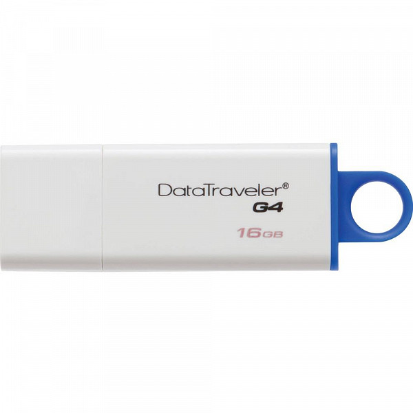 Pen Drive Kingston DataTraveler USB 3.0 16GB - DTIG4/16GB - Branco/Azul