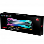 Memória XPG Spectrix D60G RGB 8GB, 3000MHz, DDR4, CL16, Cinza - AX4U300038G16-ST60