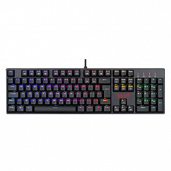 Teclado Óptico-Mecânico Gamer Surara Pro, RGB, Switch Redragon Optical Red, ABNT2 - K582RGB-PRO PT-RED