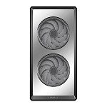 Gabinete Gamer Lian Li Vector V150 Infinity, Mini-Tower, Lateral de Vidro, Com 3 Fans, Preto, V150INFX