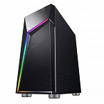 Gabinete Gamer Bluecase BG-020, Mid Tower, RGB, Lateral em Vidro - BG020BGCASE