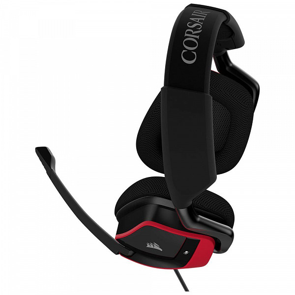 Headset Gamer Corsair USB Dolby 7.1 Preto e Vermelho Void Pro