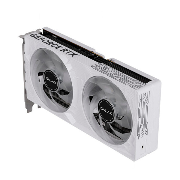 Placa de Vídeo GALAX RTX5050 1-Click OC  White 128BITS GDDR6  NVIDIA Geforce, 8GB, DLSS 4, 55NSL8MHCZBS