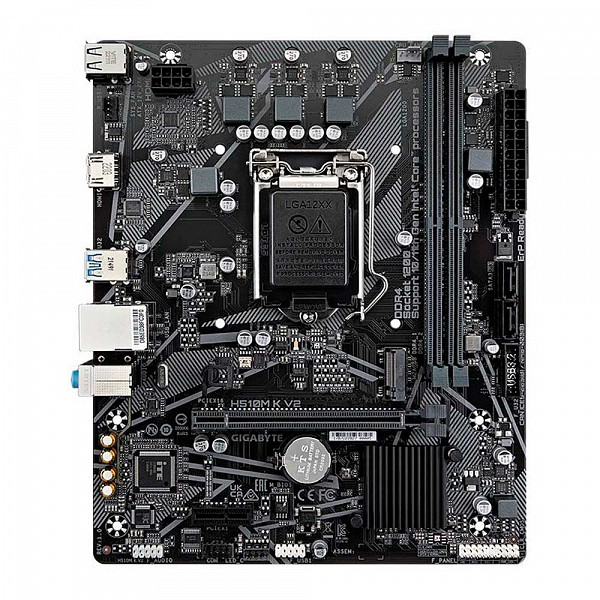 Placa Mae Gigabyte H510M K V2, DDR4, LGA 1200