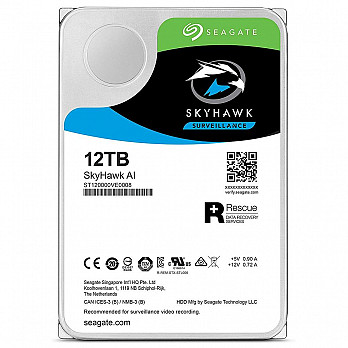 HD Seagate SkyHawk, 12TB, 3.5´, SATA - ST12000VE0008