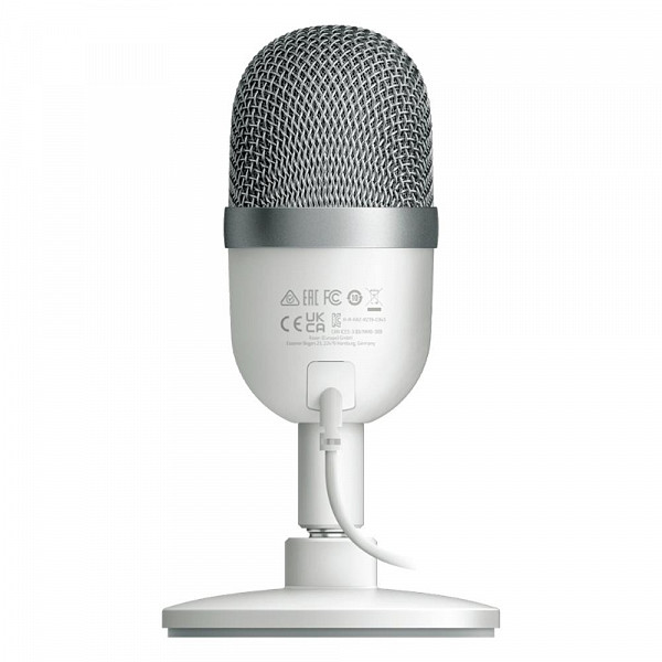Microfone Razer Seiren Mini, USB, Mercury White - RZ19-03450300-R3M1