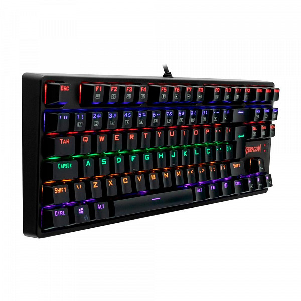 Teclado Mecânico Gamer Redragon Daksa K576, LED Rainbow, Switch Outemu MK2 Brown, ABNT2 - K576 R-1