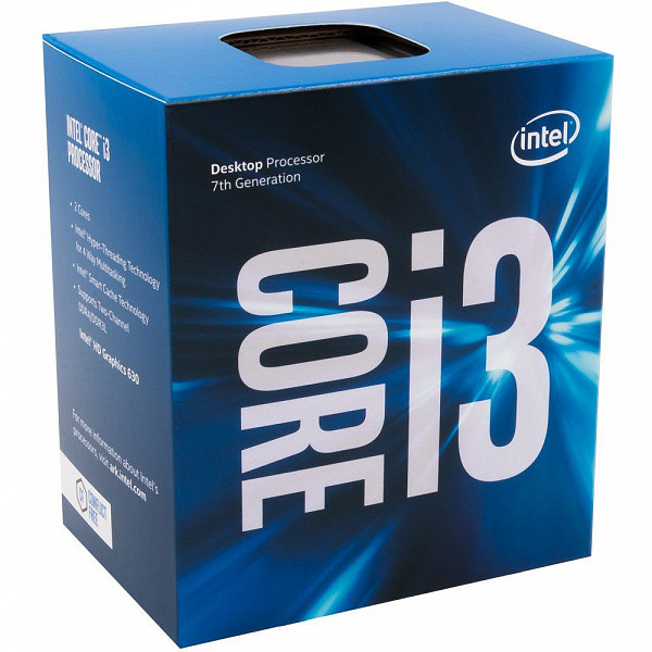 Processador Intel Core i3-7100 Kaby Lake 7a Geração, Cache 3MB 3,9GHz LGA 1151 Intel HD Graphics BX8 BX80677I37100