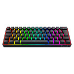 Teclado Magnético Gamer Redragon Fizz, 60%, RGB, 8000Hz, Rapid Trigger, Switch Linear, Preto - K617RGB-M