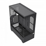 Gabinete Gamer Redragon Reflect Flow Preto Vidro Temperado