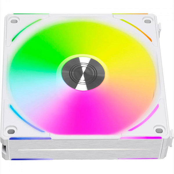 Cooler Para Gabinete Lian Li Uni Fan AL120 V2, RGB, 120mm, White, AL120V2-1W