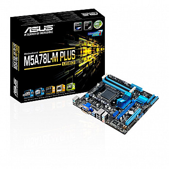 Placa Mãe Asus M5A78L-M Plus/USB3, AMD AM3+, mATX, DDR3