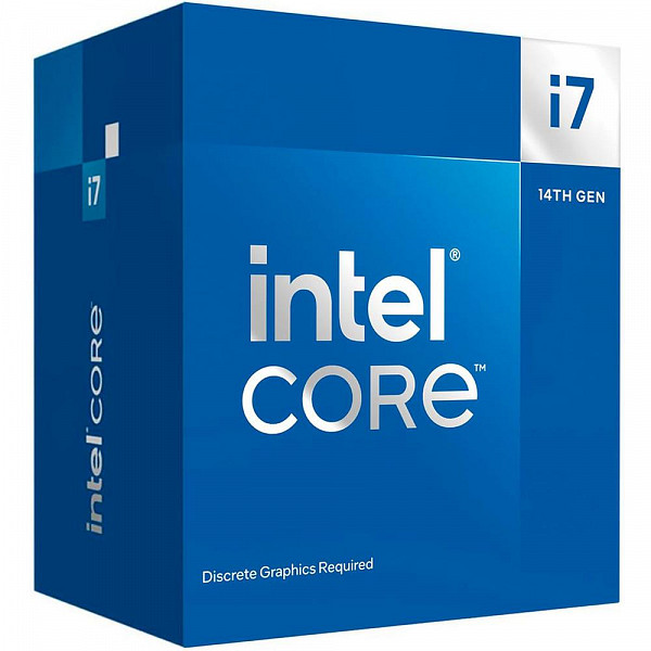 Processador Intel Core i7 14700F, 3.4 GHz (5.4GHz Turbo), 14ª Geração, 20-Cores 28-Threads, LGA 1700, BX8071514700F