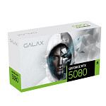 Placa de Video Galax GeForce RTX 5080 1-Click OC White, 16GB, GDDR7, 256-bit, 58NZN6MDBCWH