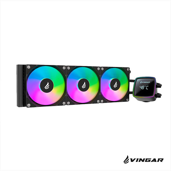 Water Cooler VINGAR Kelvin 360 ARGB – Alta Performance em Refrigeração Líquida INTEL E AMD