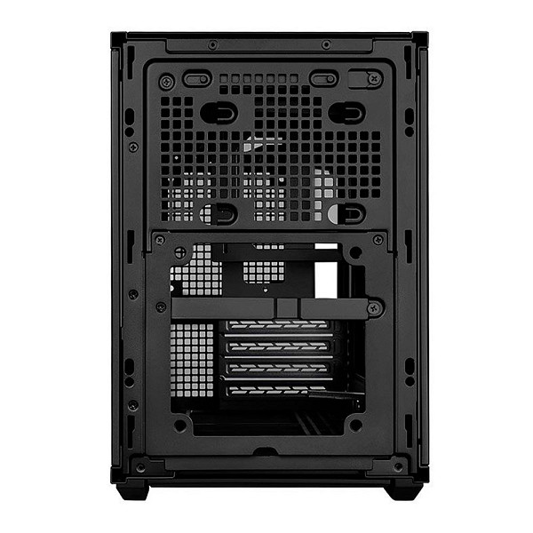 Gabinete Lian Li X Dan Case B4 Mesh, Micro-ATX, Com 2 Fans, Preto, B4X