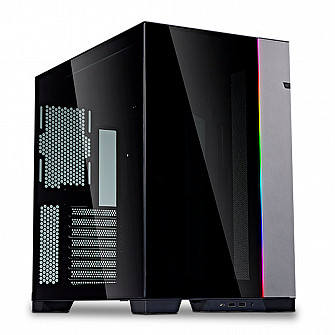 Gabinete Gamer O11 Dynamic Evo Cinza, E-ATX /ATX/M-ATX/ITX, Lateral e Frontal em Vidro  - O11DEG