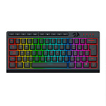 Teclado Gamer Redragon Shiva 61, 60%, RGB, ABNT2, Preto, K522-RGB-PT