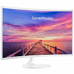 Monitor LED Samsung 32´ ´Full HD, Curvo, Branco - LC32F391FWLXZD