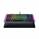 Teclado Mecânico Gamer Razer BlackWidow V4, Chroma RGB, Switches Mecânicos Razer, 75%, Anti-Ghosting, Preto - RZ0305000200