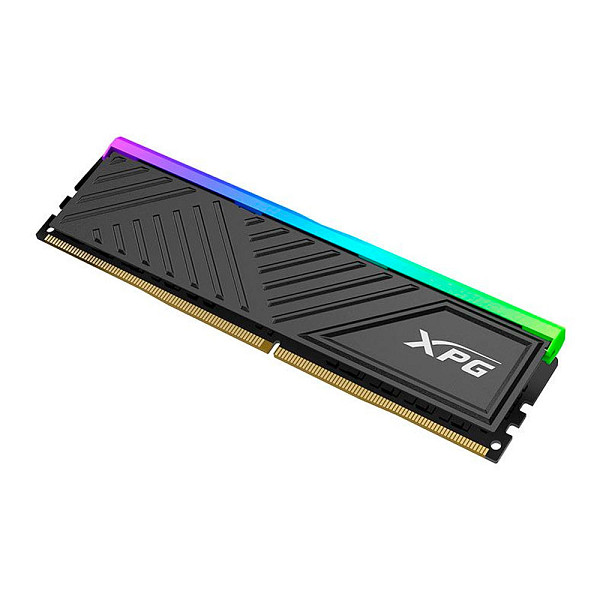 Memoria Adata XPG Spectrix D35G, RGB, 8GB (1x8GB), DDR4, 3200MHz, C16, Preto, AX4U32008G16A-SBKD35G