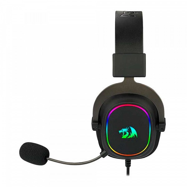 Headset Gamer Redragon Zeus X, USB, 7.1 Surround, RGB, Black