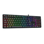 Teclado Gamer Redragon Netherbane, RGB, ABNT2, Preto, K521-RGB