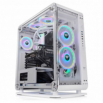 Gabinete Thermaltake Core Core P6 Tempered Glass Snow Mid Tower  - CA-1V2-00M6WN-00