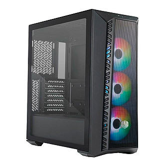 Gabinete Gamer Cooler Master MasterBox MB520, Mid Tower, ARGB, com FAN, Lateral em Vidro - mb520-kgnn-s01