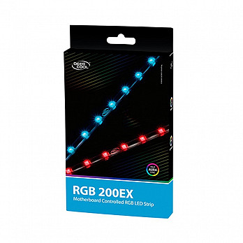 Fita de LED DeepCool RGB 200 EX, 40cm - DP-LED-RGB200EX