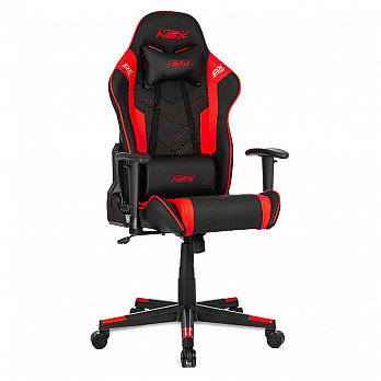 Cadeira Gamer DXRacer NEX Preta / Vermelha (OK134/NR)
