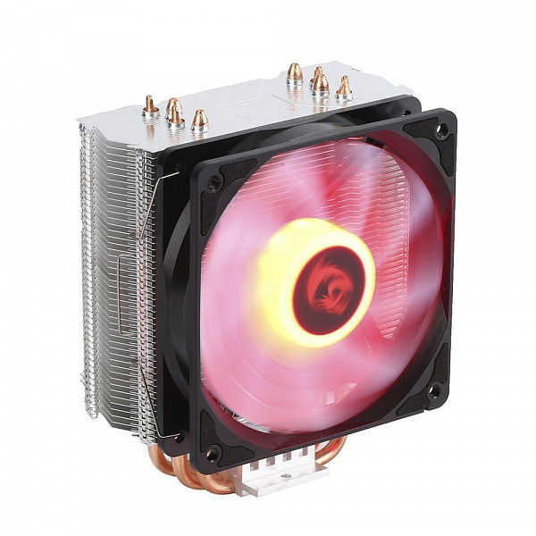 Cooler FAN Redragon Buri CC-1055R, 120mm, LED Vermelho - Preto