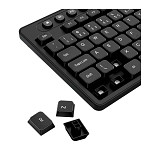 Teclado Redragon BK-7094, ABNT2, Wireless, Preto, BK-7094-PT