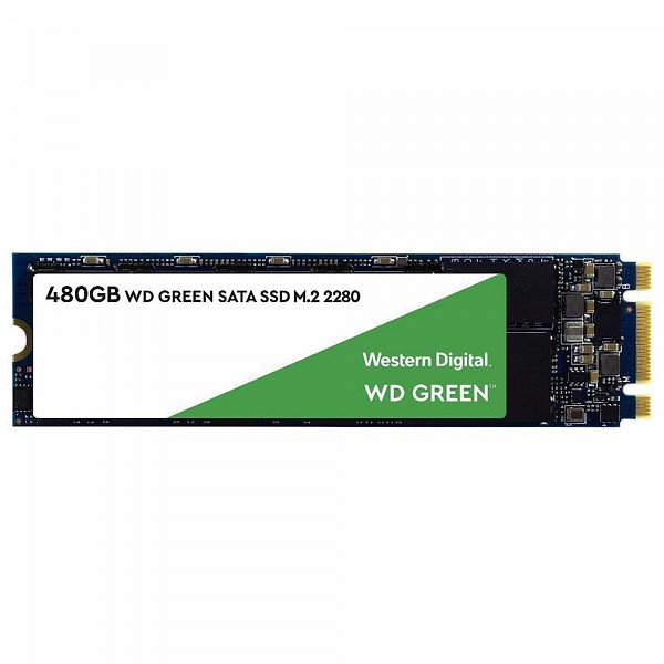 SSD WD Green, 480GB, M.2, Leitura 545MB/s - WDS480G2G0B