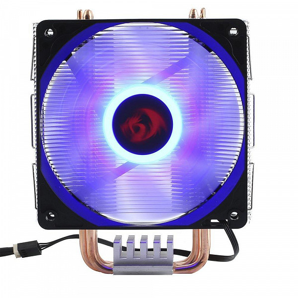 Cooler FAN Redragon Buri CC-1055B, 120MM, LED Azul - Preto