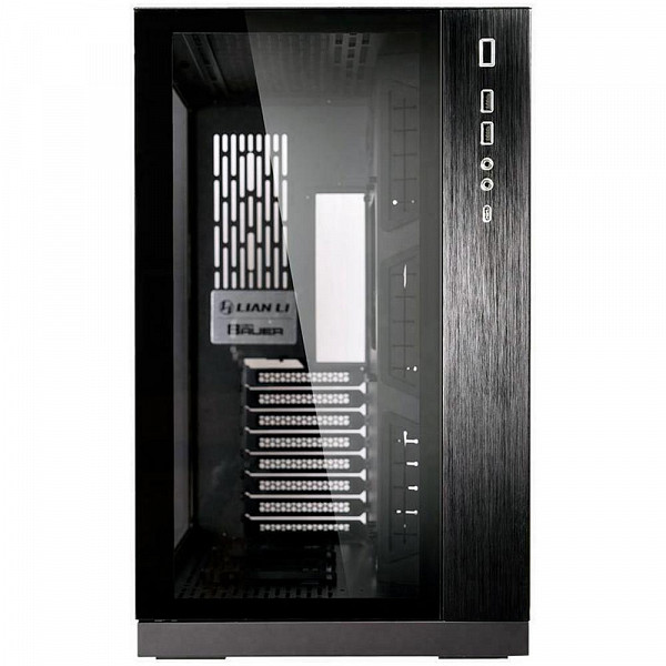 Gabinete Gamer Lian Li PC-011 Dynamic, Mini ITX / Micro ATX / ATX, Lateral e Frontal em Vidro, Preto - PC-O11 DYNAMIC BLACK
