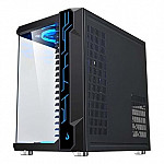 Gabinete Gamer Rise Mode Galaxy Glass, Mid Tower, Lateral e Frontal em Vidro Temperado, Preto - RM-GA-GG-FB