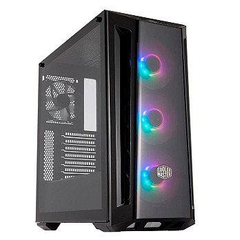 Gabinete Gamer Cooler Master MasterBox MB520, Mid Tower, ARGB, com FAN, Lateral em Vidro - MCB-B520-KGNN-RGA