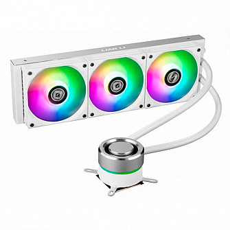 Water Cooler Lian Li, Galahad, RGB 360mm, Intel-AMD, White, GA-360A WHITE v2