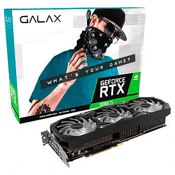 Placa de Vídeo RTX 3060 Ti 1-Click OC Plus SG Galax NVIDIA GeForce 8 GB GDDR6X DLSS Ray Tracing-36ISM6MD1GSP