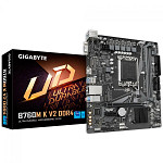 Placa Mãe Gigabyte B760M K V2 DDR4, Chipset B760, Intel LGA 1700, mATX, DDR4