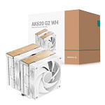 Cooler Para Processador DeepCool AK620 G2 WH, 120mm, Branco, R-AK620G2-WHNNMN-GJD