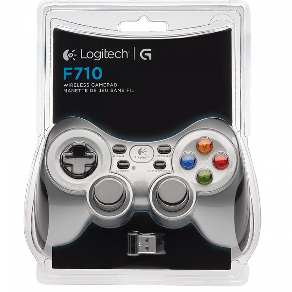 Controle Logitech F710 Sem Fio PC/TV - 940-000117