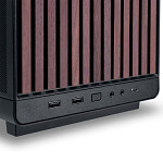 Gabinete Gamer Lian Li A3-mATX, Mini Tower, Micro-ATX, Lateral em Vidro Temperado, Preto - A3-MATX-WD PRETO