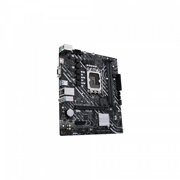 Placa-Mãe Asus Prime H610M-K D4, Intel LGA 1700, mATX, DDR4, HDMI e VGA, M.2, USB 3.2 - 90MB1A10-M0EAY0